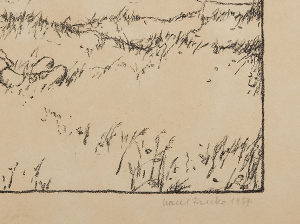 FRANKE HANS (1892 - 1975) : Geiger auf dem Hugel.  - Asta Asta 372 | ARTE MODERNA E CONTEMPORANEA Virtuale - Associazione Nazionale - Case d'Asta italiane