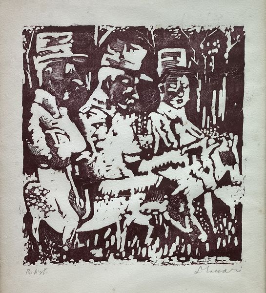 MACCARI MINO (1898 - 1989) : Dalla serie: I Generali.  - Asta Asta 372 | ARTE MODERNA E CONTEMPORANEA Virtuale - Associazione Nazionale - Case d'Asta italiane