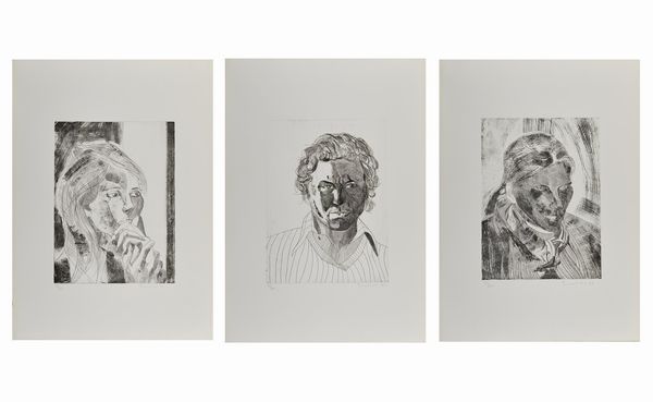 PROVINO SALVATORE (n. 1943) : Cartella composta da n. 3 grafiche.  - Asta Asta 372 | ARTE MODERNA E CONTEMPORANEA Virtuale - Associazione Nazionale - Case d'Asta italiane