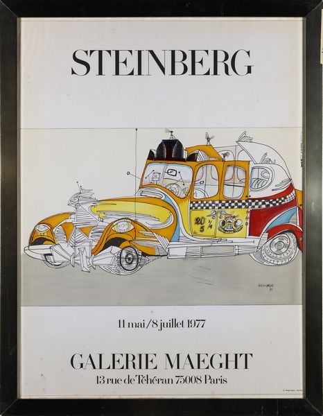 STEINBERG SAUL (1914 - 1999) : Steinberg.  - Asta Asta 372 | ARTE MODERNA E CONTEMPORANEA Virtuale - Associazione Nazionale - Case d'Asta italiane