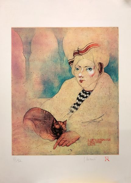 RICCARDI FABRIZIO  (n. 1942) : Al quattrocentesimo colpo il diavolo appare e saluta.  - Asta Asta 372 | ARTE MODERNA E CONTEMPORANEA Virtuale - Associazione Nazionale - Case d'Asta italiane