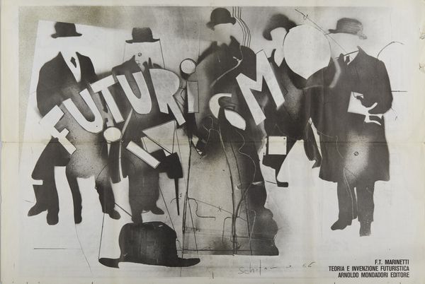 SCHIFANO MARIO (1934 - 1998) : F.T Marinetti, Teoria e invenzione futuristica.  - Asta Asta 372 | ARTE MODERNA E CONTEMPORANEA Virtuale - Associazione Nazionale - Case d'Asta italiane