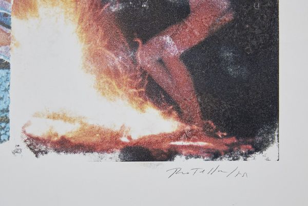 ROTELLA MIMMO (1918 - 2006) : Senza titolo.  - Asta Asta 372 | ARTE MODERNA E CONTEMPORANEA Virtuale - Associazione Nazionale - Case d'Asta italiane