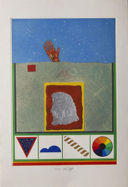 DEL PEZZO LUCIO (n. 1933) : Senza titolo.  - Asta Asta 372 | ARTE MODERNA E CONTEMPORANEA Virtuale - Associazione Nazionale - Case d'Asta italiane