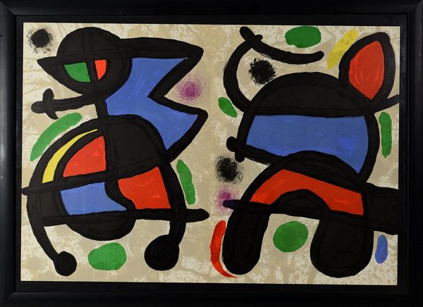 MIRO' JOAN (1893 - 1983) : Senza titolo.  - Asta Asta 372 | ARTE MODERNA E CONTEMPORANEA Virtuale - Associazione Nazionale - Case d'Asta italiane