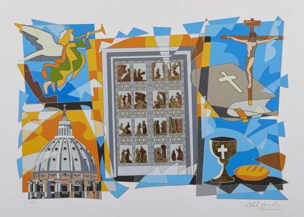 NESPOLO UGO (n. 1941) : Giubileo.  - Asta Asta 372 | ARTE MODERNA E CONTEMPORANEA Virtuale - Associazione Nazionale - Case d'Asta italiane