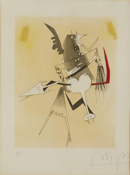 LAM WILFREDO (1902 - 1982) : Senza titolo.  - Asta Asta 372 | ARTE MODERNA E CONTEMPORANEA Virtuale - Associazione Nazionale - Case d'Asta italiane