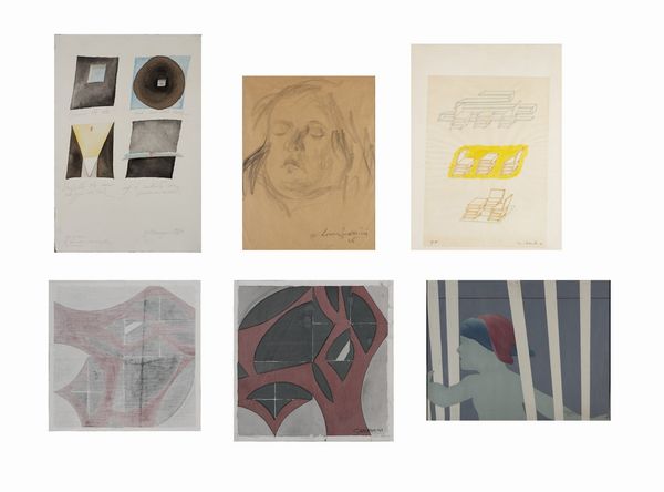 ARTISTI VARI : Lotto composto da n.5 opere.  - Asta Asta 372 | ARTE MODERNA E CONTEMPORANEA Virtuale - Associazione Nazionale - Case d'Asta italiane