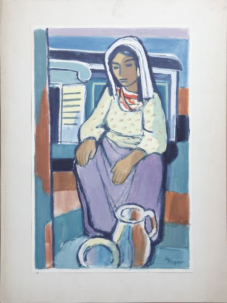 PIEPER JOSEF (1907 - 1977) : Senza titolo.  - Asta Asta 372 | ARTE MODERNA E CONTEMPORANEA Virtuale - Associazione Nazionale - Case d'Asta italiane