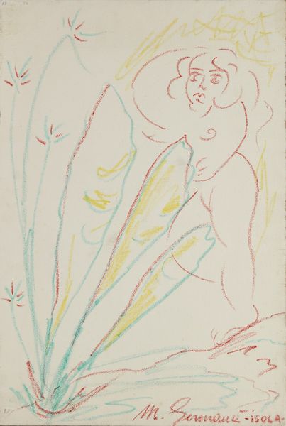 GERMANA' MIMMO (1944 - 1992) : Isola.  - Asta Asta 372 | ARTE MODERNA E CONTEMPORANEA Virtuale - Associazione Nazionale - Case d'Asta italiane