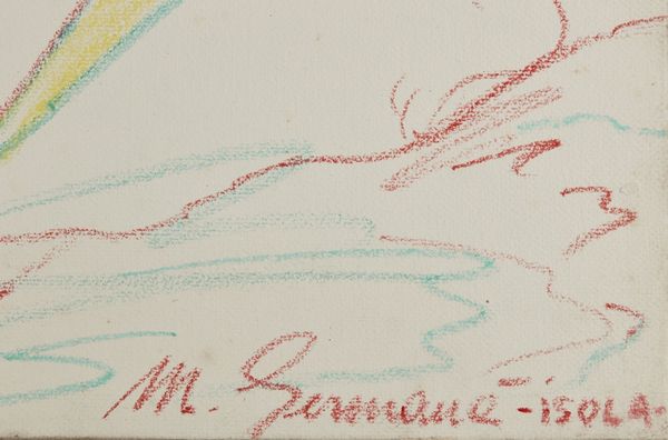 GERMANA' MIMMO (1944 - 1992) : Isola.  - Asta Asta 372 | ARTE MODERNA E CONTEMPORANEA Virtuale - Associazione Nazionale - Case d'Asta italiane
