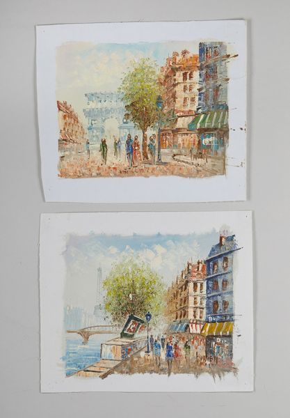 BURNETT CAROLINE (1877 - 1950) : Lotto composto da n. 2 opere.  - Asta Asta 372 | ARTE MODERNA E CONTEMPORANEA Virtuale - Associazione Nazionale - Case d'Asta italiane