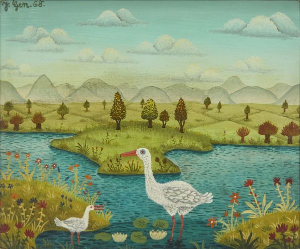 GENERALIC JOSIP (1936 - 2004) : Paesaggio felice.  - Asta Asta 372 | ARTE MODERNA E CONTEMPORANEA Virtuale - Associazione Nazionale - Case d'Asta italiane