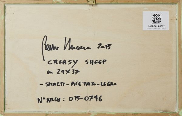 NUCARA RENZO (n. 1955) : Creasy Sheep.  - Asta Asta 372 | ARTE MODERNA E CONTEMPORANEA Virtuale - Associazione Nazionale - Case d'Asta italiane