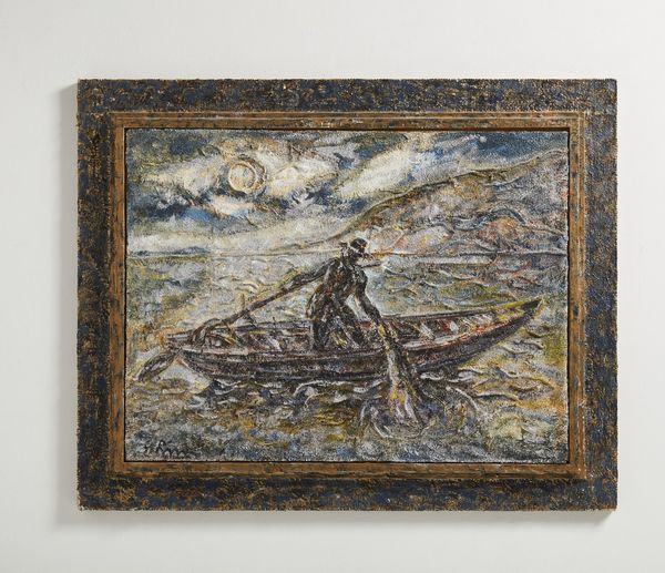 RIVA ARMANDO (n. 1947) : Notte sul lago.  - Asta Asta 372 | ARTE MODERNA E CONTEMPORANEA Virtuale - Associazione Nazionale - Case d'Asta italiane