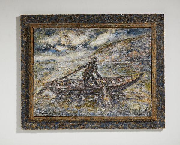 RIVA ARMANDO (n. 1947) : Notte sul lago.  - Asta Asta 372 | ARTE MODERNA E CONTEMPORANEA Virtuale - Associazione Nazionale - Case d'Asta italiane