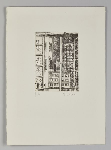 TAMBURI ORFEO (1910 - 1994) : Grattacieli.  - Asta Asta 372 | ARTE MODERNA E CONTEMPORANEA Virtuale - Associazione Nazionale - Case d'Asta italiane