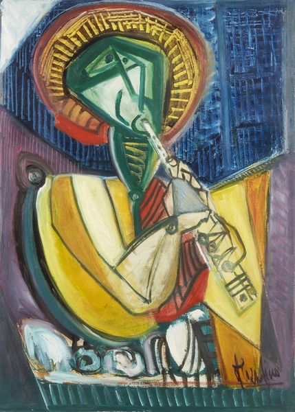AUTORE NON IDENTIFICATO : Suonatore di Flauto.  - Asta Asta 372 | ARTE MODERNA E CONTEMPORANEA Virtuale - Associazione Nazionale - Case d'Asta italiane