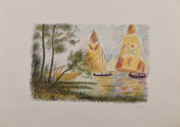 CASCELLA MICHELE (1892 - 1989) : Lotto composto da n. 2 fogli.  - Asta Asta 372 | ARTE MODERNA E CONTEMPORANEA Virtuale - Associazione Nazionale - Case d'Asta italiane