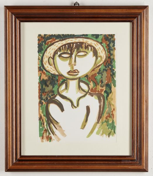 MIGNECO GIUSEPPE (1908 - 1997) : Ritratto.  - Asta Asta 372 | ARTE MODERNA E CONTEMPORANEA Virtuale - Associazione Nazionale - Case d'Asta italiane