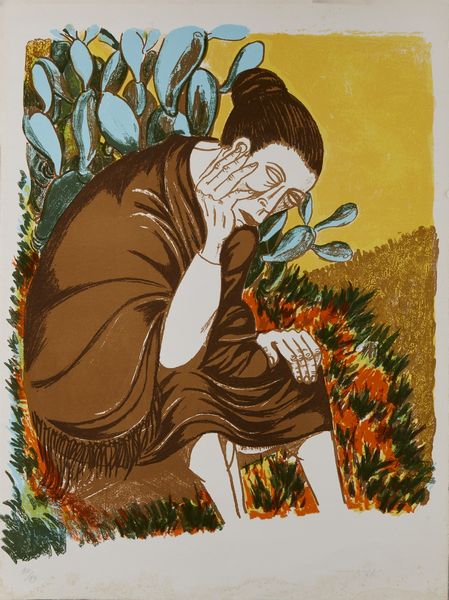 MIGNECO GIUSEPPE (1908 - 1997) : Malia d'inverno.  - Asta Asta 372 | ARTE MODERNA E CONTEMPORANEA Virtuale - Associazione Nazionale - Case d'Asta italiane