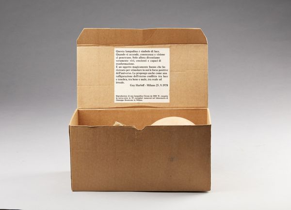 HARLOFF GUY (1933 - 1991) : The lightblulb.  - Asta Asta 372 | ARTE MODERNA E CONTEMPORANEA Virtuale - Associazione Nazionale - Case d'Asta italiane