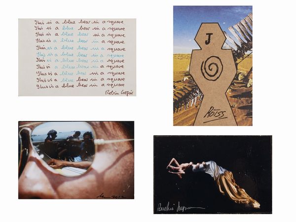 ARTISTI VARI : Lotto composto da n.4 opere.  - Asta Asta 372 | ARTE MODERNA E CONTEMPORANEA Virtuale - Associazione Nazionale - Case d'Asta italiane