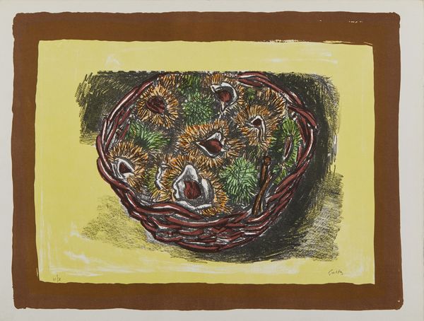 GUTTUSO RENATO (1912 - 1987) : Cardi.  - Asta Asta 372 | ARTE MODERNA E CONTEMPORANEA Virtuale - Associazione Nazionale - Case d'Asta italiane