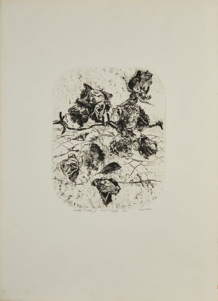 PIACESI WALTER (n. 1929) : Rose rosse.  - Asta Asta 372 | ARTE MODERNA E CONTEMPORANEA Virtuale - Associazione Nazionale - Case d'Asta italiane