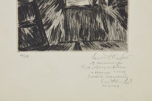 LUNDQUIST EVERT (1904 - 1994) : Senza titolo.  - Asta Asta 372 | ARTE MODERNA E CONTEMPORANEA Virtuale - Associazione Nazionale - Case d'Asta italiane