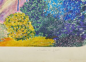 GALLI FEDERICA (1932 - 2009) : Paesaggio.  - Asta Asta 372 | ARTE MODERNA E CONTEMPORANEA Virtuale - Associazione Nazionale - Case d'Asta italiane