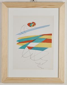 TURCATO GIULIO (1912 - 1995) : Senza titolo.  - Asta Asta 372 | ARTE MODERNA E CONTEMPORANEA Virtuale - Associazione Nazionale - Case d'Asta italiane