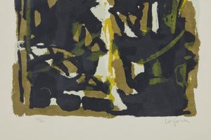 CORPORA ANTONIO (1909 - 2004) : Senza titolo.  - Asta Asta 372 | ARTE MODERNA E CONTEMPORANEA Virtuale - Associazione Nazionale - Case d'Asta italiane