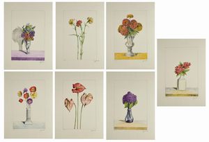 FAILLA FABIO (1917 - 1987) - Sette fiori di Failla.