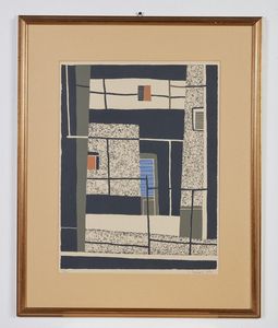 SPACAL LUIGI (1907 - 2000) : Senza titolo.  - Asta Asta 372 | ARTE MODERNA E CONTEMPORANEA Virtuale - Associazione Nazionale - Case d'Asta italiane