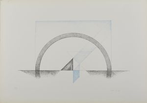 CASARI MAURIZIO (n. 1939) : Cartella composta da n. 3 fogli.  - Asta Asta 372 | ARTE MODERNA E CONTEMPORANEA Virtuale - Associazione Nazionale - Case d'Asta italiane