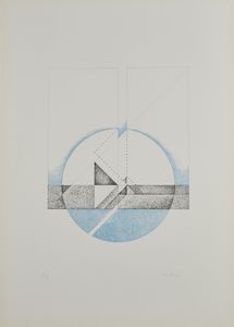 CASARI MAURIZIO (n. 1939) : Cartella composta da n. 3 fogli.  - Asta Asta 372 | ARTE MODERNA E CONTEMPORANEA Virtuale - Associazione Nazionale - Case d'Asta italiane