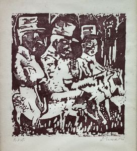 MACCARI MINO (1898 - 1989) - Dalla serie: I Generali.