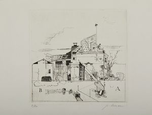 BIASION RENZO (n. 1915) : Senza titolo.  - Asta Asta 372 | ARTE MODERNA E CONTEMPORANEA Virtuale - Associazione Nazionale - Case d'Asta italiane