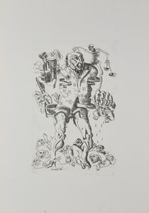 BENNATI LUIGI (n. 1929) : Cartella composta da n. 3 fogli.  - Asta Asta 372 | ARTE MODERNA E CONTEMPORANEA Virtuale - Associazione Nazionale - Case d'Asta italiane