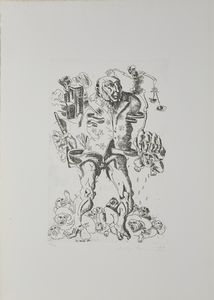 BENNATI LUIGI (n. 1929) : Cartella composta da n.3 fogli.  - Asta Asta 372 | ARTE MODERNA E CONTEMPORANEA Virtuale - Associazione Nazionale - Case d'Asta italiane