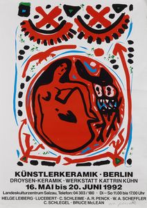 PENCK A.R. (n. 1939) - Künstlerkeramik - Berlin.