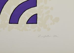 ZUGHETTI PAOLO (n. 1937) : Senza titolo.  - Asta Asta 372 | ARTE MODERNA E CONTEMPORANEA Virtuale - Associazione Nazionale - Case d'Asta italiane