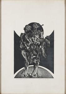 AUTORE NON IDENTIFICATO : Lotto composto da n.7 fogli.  - Asta Asta 372 | ARTE MODERNA E CONTEMPORANEA Virtuale - Associazione Nazionale - Case d'Asta italiane