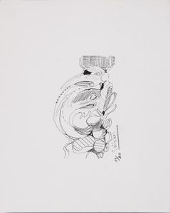 AUTORE NON IDENTIFICATO : Lotto composto da n.7 fogli.  - Asta Asta 372 | ARTE MODERNA E CONTEMPORANEA Virtuale - Associazione Nazionale - Case d'Asta italiane