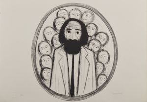 AUTORI VARI : Lotto composto da n. 2 fogli.  - Asta Asta 372 | ARTE MODERNA E CONTEMPORANEA Virtuale - Associazione Nazionale - Case d'Asta italiane