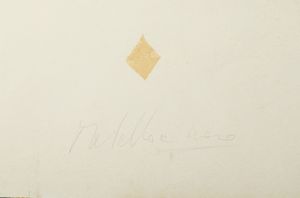 SCHIFANO MARIO (1934 - 1998) : Senza titolo.  - Asta Asta 372 | ARTE MODERNA E CONTEMPORANEA Virtuale - Associazione Nazionale - Case d'Asta italiane