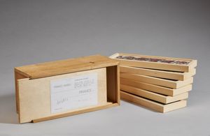 ANGELI FRANCO (1935 - 1988) : Scatola contenente  n.6 grafiche.  - Asta Asta 372 | ARTE MODERNA E CONTEMPORANEA Virtuale - Associazione Nazionale - Case d'Asta italiane