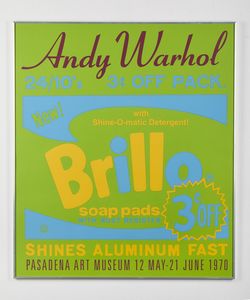 WARHOL ANDY (1928 - 1987) : (ATT.TO). Brillo.  - Asta Asta 372 | ARTE MODERNA E CONTEMPORANEA Virtuale - Associazione Nazionale - Case d'Asta italiane