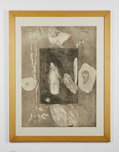 PALADINO MIMMO (n. 1948) : Allegretto 2.  - Asta Asta 372 | ARTE MODERNA E CONTEMPORANEA Virtuale - Associazione Nazionale - Case d'Asta italiane